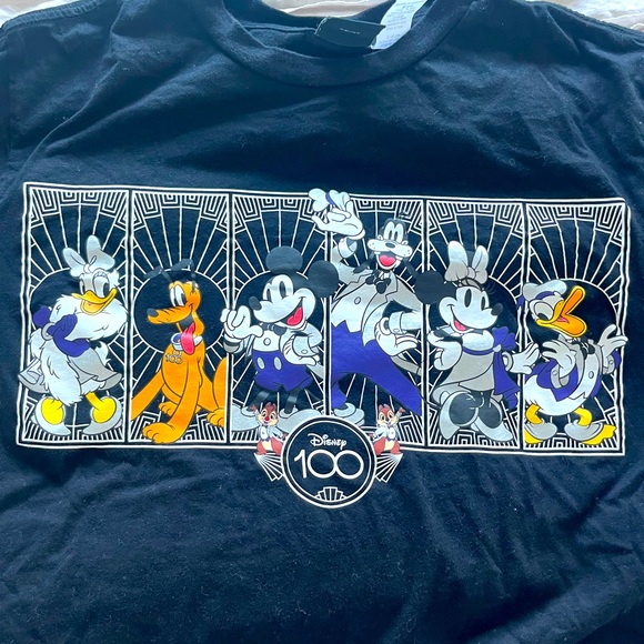Disney 100 year anniversary black character shirt - Picture 3 of 6